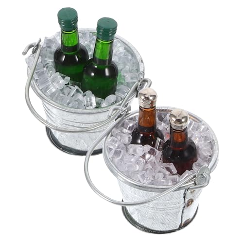 Milisten 2 Sätze Bardekorationsset gewürfelt Eiswürfel Kleine Eimer Alkoholminiatur Miniatur-Zubehör Miniatureiseimer Dollhouse Dekorationen Miniaturhaus Accessoire Mini-Eiskübel pp Milisten 2 Sätze Bardekorationsset gewürfelt Eiswürfel Kleine Eimer Alkoholminiatur Miniatur-Zubehör Miniatureiseimer Dollhouse Dekorationen Miniaturhaus Accessoire Mini-Eiskübel pp von Milisten