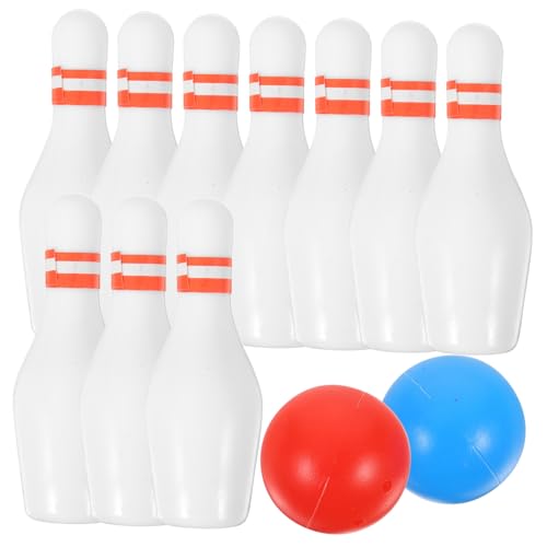 Milisten 2 Sätze Bowling -Modellspielzeug klein Miniatur für kinderspielzeug spielzeuge für Toys for mikrolandschaft Bowlingzubehör Mini Bowling - Harz Milisten 2 Sätze Bowling -Modellspielzeug klein Miniatur für kinderspielzeug spielzeuge für Toys for mikrolandschaft Bowlingzubehör Mini Bowling - Harz von Milisten