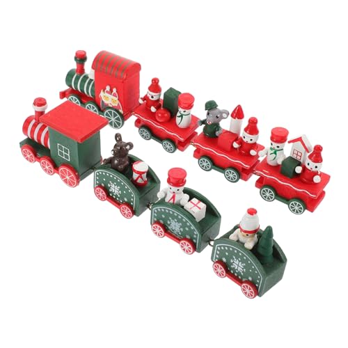 Milisten 2 Sätze Bunte Cartoon Weihnachtszug Deko Kompakte Spielzeugeisenbahn Farbenfrohe Tischdekoration Festliche Szenerie Adornment für Jungen und Mädchen Milisten 2 Sätze Bunte Cartoon Weihnachtszug Deko Kompakte Spielzeugeisenbahn Farbenfrohe Tischdekoration Festliche Szenerie Adornment für Jungen und Mädchen von Milisten
