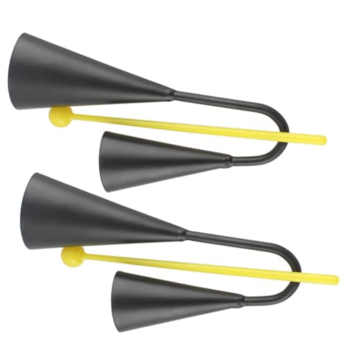 Milisten 2 Sätze Doppelte Kuhglocke aus Robustem mit Doppelohren Sicherer Sitz Kindersicheres Percussion Instrument Teiliges mit Geeignet für Musiktraining und Bühnenperformance Milisten 2 Sätze Doppelte Kuhglocke aus Robustem mit Doppelohren Sicherer Sitz Kindersicheres Percussion Instrument Teiliges mit Geeignet für Musiktraining und Bühnenperformance von Milisten