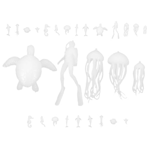 Milisten 2 Sätze Epoxidharz Gießform Meereslebewesen DIY Miniatur Sea Animals Bastelbedarf für Kreative Projekte und Gruppenaktivitäten Modelle pro Set Milisten 2 Sätze Epoxidharz Gießform Meereslebewesen DIY Miniatur Sea Animals Bastelbedarf für Kreative Projekte und Gruppenaktivitäten Modelle pro Set von Milisten