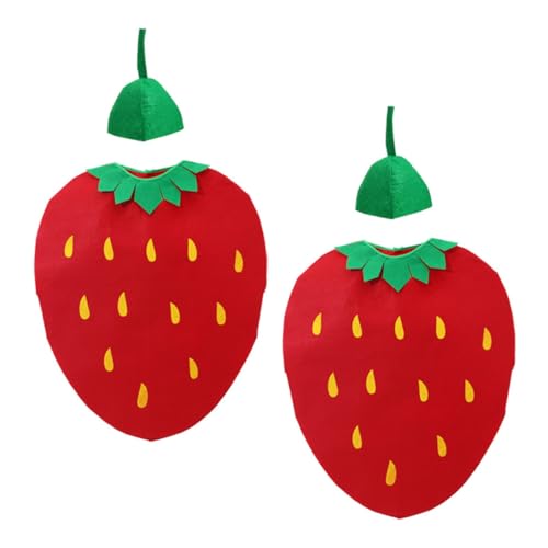 Milisten 2 Sätze Erdbeer sitzen Halloweenkostüm Kostüm kleinkind Halloween-Kostüme für Mädchen Halloween-Kostüme für Kleinkinder Erdbeerkostüm für Kinderkostüme Essen Kostüm Vlies Milisten 2 Sätze Erdbeer sitzen Halloweenkostüm Kostüm kleinkind Halloween-Kostüme für Mädchen Halloween-Kostüme für Kleinkinder Erdbeerkostüm für Kinderkostüme Essen Kostüm Vlies von Milisten