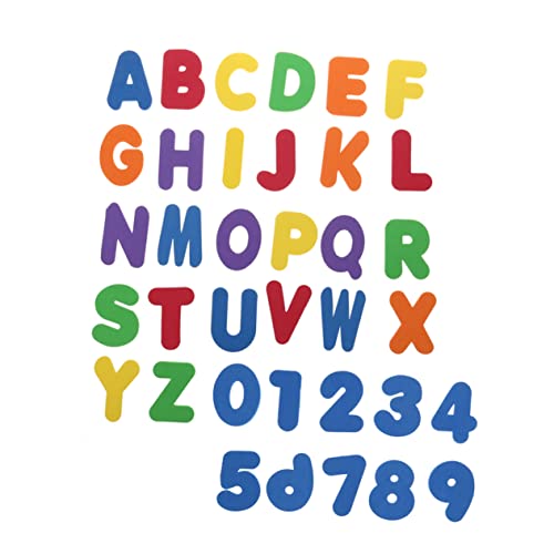 Milisten 2 Sätze Eva Badebuchstaben und Zahlen Badespielzeug für Junge Mädchen und Kleinkinder Teiliges Alphabet Zahlen Leichter Ungiftiger Schaumstoff Pädagogisches Lernspielzeug für von Milisten