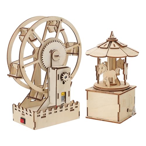 Milisten 2 Sätze Holzpuzzle für Teiliges DIY Lernspielzeug Kognitive Holzpuzzles für Kreative und Spielspaß für Jungen und Mädchen Einfach Zusammenbaubar ohne Kleber Milisten 2 Sätze Holzpuzzle für Teiliges DIY Lernspielzeug Kognitive Holzpuzzles für Kreative und Spielspaß für Jungen und Mädchen Einfach Zusammenbaubar ohne Kleber von Milisten