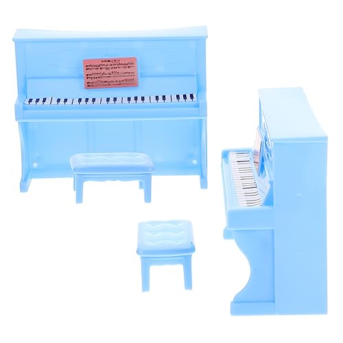Milisten 2sätze Miniatur Klavier Set Mit Stuhl Für Zubehör Für Kinderzimmer Und Wohnaccessoires Für Rollenspiele Und Dekoration Zufällige Farben Milisten 2sätze Miniatur Klavier Set Mit Stuhl Für Zubehör Für Kinderzimmer Und Wohnaccessoires Für Rollenspiele Und Dekoration Zufällige Farben von Milisten