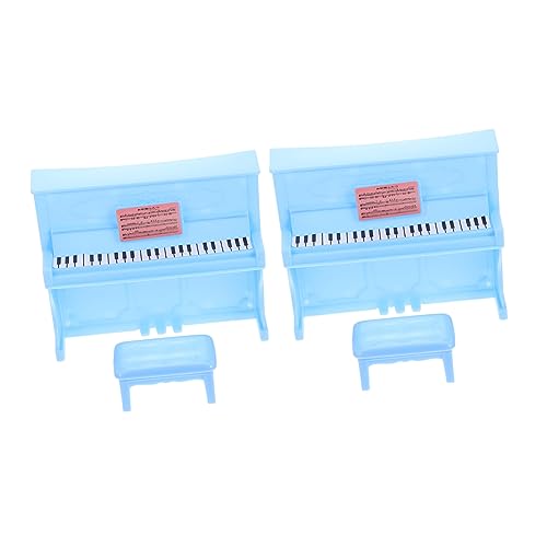 Milisten 2 Sätze Klavierstuhlspielzeug Dekoration Miniaturklaviermodell mit Stuhl Puppenhaus Klavier Puppenhaus-Miniklavier Mini-Puppenhausklavier Mini-Hausklavier- Abs Zufällige Farbe Milisten 2 Sätze Klavierstuhlspielzeug Dekoration Miniaturklaviermodell mit Stuhl Puppenhaus Klavier Puppenhaus-Miniklavier Mini-Puppenhausklavier Mini-Hausklavier- Abs Zufällige Farbe von Milisten