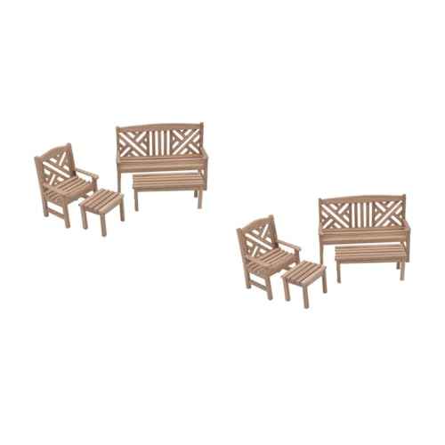 Milisten 2 Sätze Mini-Möbelmodell Mini-Gartenstuhl im Freien Miniatur-Tischstühle Mini -Hausmöbel Miniaturstühle Miniatur-Stuhlmodell Mini-Stühle Mini-Möbelornament-Kit winzige Möbel Holz Milisten 2 Sätze Mini-Möbelmodell Mini-Gartenstuhl im Freien Miniatur-Tischstühle Mini -Hausmöbel Miniaturstühle Miniatur-Stuhlmodell Mini-Stühle Mini-Möbelornament-Kit winzige Möbel Holz von Milisten