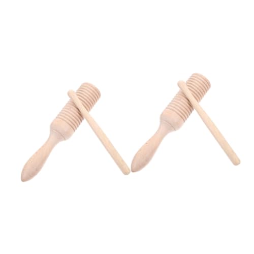 Milisten 2 Sätze Musik Instrumente für Musikalisches -Instrumente Kleinkinderinstrumente Kid Musical Instrument Montessori Musikinstrumente Schlaginstrumente Holz Beige Milisten 2 Sätze Musik Instrumente für Musikalisches -Instrumente Kleinkinderinstrumente Kid Musical Instrument Montessori Musikinstrumente Schlaginstrumente Holz Beige von Milisten