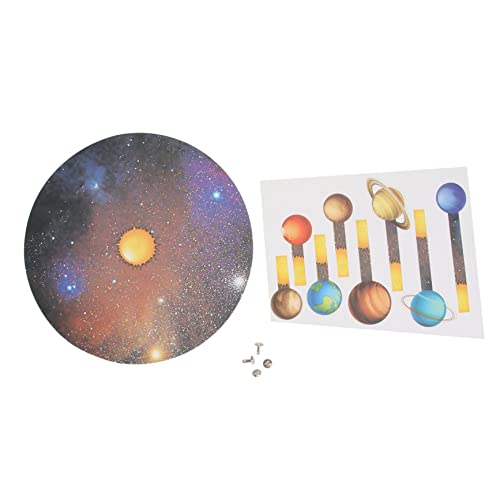 Milisten 2 Sätze Planetary Model Materialpaket Solarsystem Modellbausätze Für Solarspielzeug Modellkits Sonnensystem Solarsystem -kit -Modell Bausatz Papier von Milisten