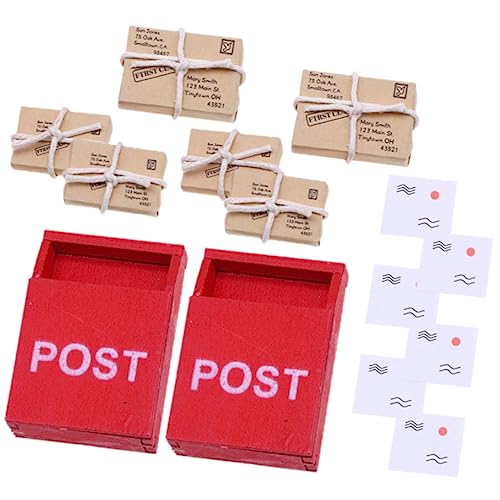 Milisten 2 Sätze Puppenhaus kinderspielzeug für stylingbã¼rsten gastgeschenk Geschenkidee Safe Toy Puppenhaus-Möbelstatue Puppenhaus-Briefkasten- Papier Milisten 2 Sätze Puppenhaus kinderspielzeug für stylingbã¼rsten gastgeschenk Geschenkidee Safe Toy Puppenhaus-Möbelstatue Puppenhaus-Briefkasten- Papier von Milisten