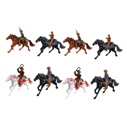 Milisten 2 Sätze Reitmodell Figurenspielsets klein Spielzeugfiguren Cowboy-Modelle Modell-Cowboy Reiterfigur Pferd Reitfiguren Spielzeugpferd für Nutztiere Plastik Milisten 2 Sätze Reitmodell Figurenspielsets klein Spielzeugfiguren Cowboy-Modelle Modell-Cowboy Reiterfigur Pferd Reitfiguren Spielzeugpferd für Nutztiere Plastik von Milisten
