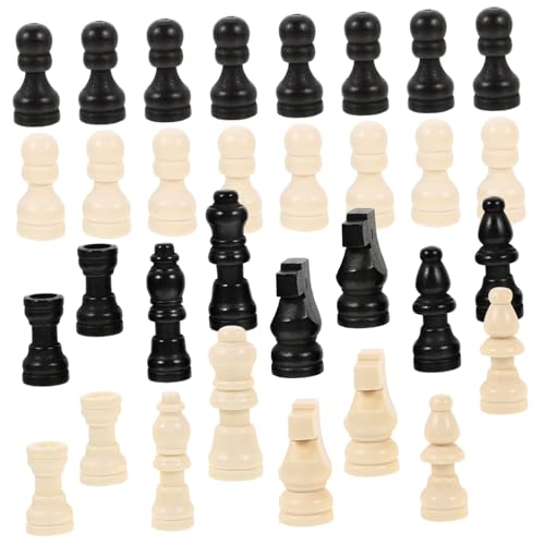 Milisten 2 Sätze Schachfiguren Dame Mini Schach Schachbrett zubehör Internationales Standardschach Schachbrettzubehör Holz Milisten 2 Sätze Schachfiguren Dame Mini Schach Schachbrett zubehör Internationales Standardschach Schachbrettzubehör Holz von Milisten