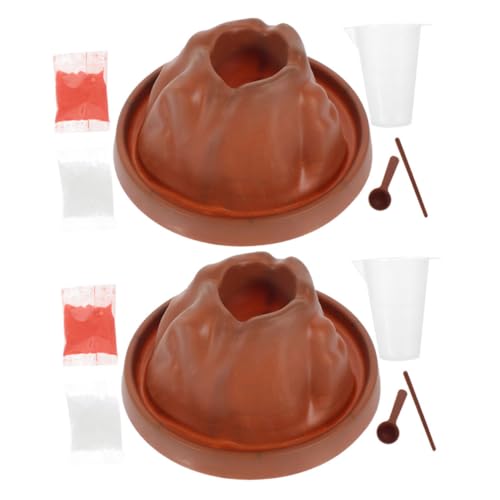 Milisten 2 Sätze Vulkanausbruchmodellspielzeug Kleiner Vulkan Vulkanmodell Experimente Zu Vulkanausbrüchen DIY-Vulkan-spielset Vulkane Erkunden Mini-Modell Plastik Milisten 2 Sätze Vulkanausbruchmodellspielzeug Kleiner Vulkan Vulkanmodell Experimente Zu Vulkanausbrüchen DIY-Vulkan-spielset Vulkane Erkunden Mini-Modell Plastik von Milisten