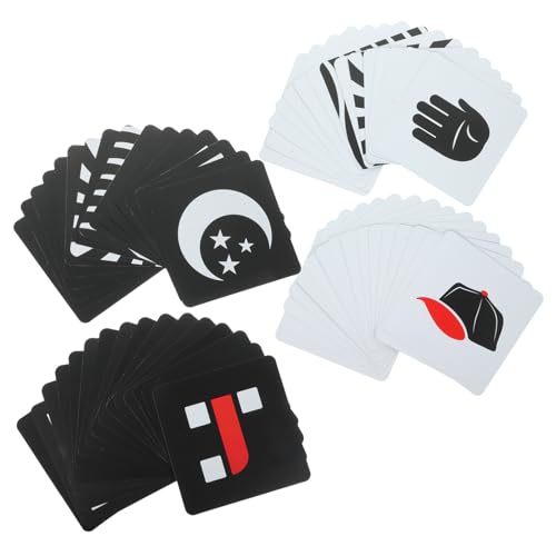 Milisten 2 Sätze kontrastreiches Babyspielzeug 3 Monate altes Entwicklungsspielzeug für Babys von 6-12 Monaten 1 Monat altes Babyspielzeug Papier Milisten 2 Sätze kontrastreiches Babyspielzeug 3 Monate altes Entwicklungsspielzeug für Babys von 6-12 Monaten 1 Monat altes Babyspielzeug Papier von Milisten