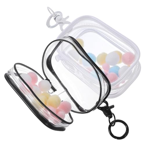 Milisten 2 Sets Transparente Aufbewahrungstasche Durchsichtige Figuren Displaytasche Mit Schlüsselanhänger Vitrinen Für Modelle Figuren Displaytasche Schlüsselanhänger Tasche Zur Milisten 2 Sets Transparente Aufbewahrungstasche Durchsichtige Figuren Displaytasche Mit Schlüsselanhänger Vitrinen Für Modelle Figuren Displaytasche Schlüsselanhänger Tasche Zur von Milisten