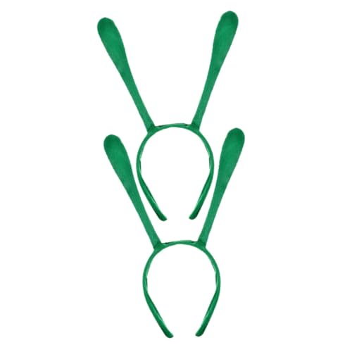 Milisten 2 Stück Antennenstirnband Für Erwachsene Erste Bienen Haarreifen Biene Stirnband Erwachsene Biene Haarband Haarschmuck Für Cosplay Thematisiert Green Stoff von Milisten