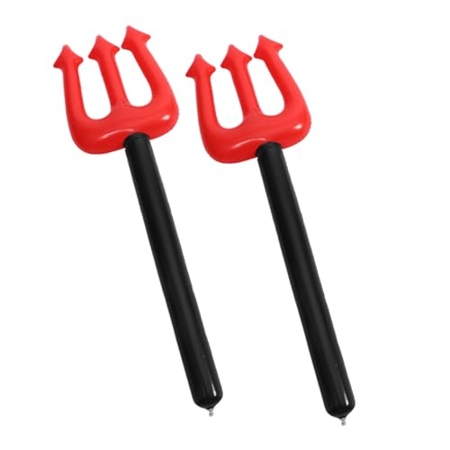 Milisten 2 Stück Aufblasbare Teufelsforken aus PVC Halloween Kostüm Requisiten für Teufel Kostüme für Partys und Cosplay Einfach zu Verstauen und Schnell Aufzublasen Milisten 2 Stück Aufblasbare Teufelsforken aus PVC Halloween Kostüm Requisiten für Teufel Kostüme für Partys und Cosplay Einfach zu Verstauen und Schnell Aufzublasen von Milisten