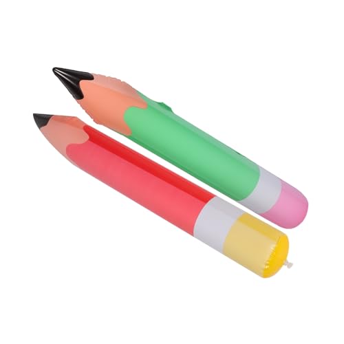Milisten 2 Stück Aufblasbares Bleistiftspielzeug Dekorationen Für Mit Zeichnung Hoch Klassenzimmer Riesiger Aufblasbarer Bleistift Stütze Requisiten Farbig Riese Pvc Milisten 2 Stück Aufblasbares Bleistiftspielzeug Dekorationen Für Mit Zeichnung Hoch Klassenzimmer Riesiger Aufblasbarer Bleistift Stütze Requisiten Farbig Riese Pvc von Milisten
