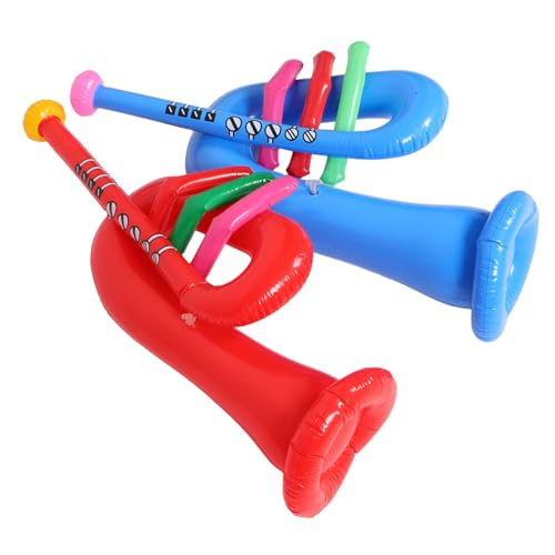 Milisten 2 Stück Aufblasbares Musikinstrument Partydekorationen aufblasbare Party Requisiten aufblasbare Party-Requisiten interessantes Instrumentenspielzeug PVC Milisten 2 Stück Aufblasbares Musikinstrument Partydekorationen aufblasbare Party Requisiten aufblasbare Party-Requisiten interessantes Instrumentenspielzeug PVC von Milisten