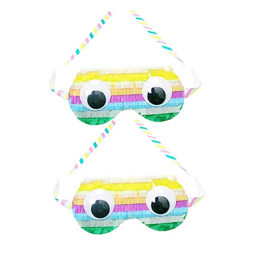 Milisten 2 Stück Augenmaskenspielzeug Pinata-augenabdeckung Geburtstagsfeier Masken Für Kinderpartys Pinata-augenmasken Party-kostüm-masken Partyzubehör Augenbinde Für Partyspiele Papier Milisten 2 Stück Augenmaskenspielzeug Pinata-augenabdeckung Geburtstagsfeier Masken Für Kinderpartys Pinata-augenmasken Party-kostüm-masken Partyzubehör Augenbinde Für Partyspiele Papier von Milisten