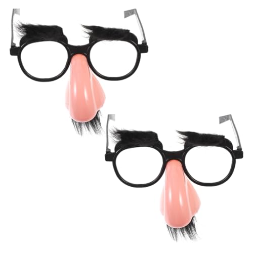 Milisten 2 Stück Bartbrillenspielzeug Halloween-Brillenaugen Halloween-Party-Brille Halloween-Party-Accessoire Halloween-Spielzeugbrille Halloween-Partybrille Plastik Black Milisten 2 Stück Bartbrillenspielzeug Halloween-Brillenaugen Halloween-Party-Brille Halloween-Party-Accessoire Halloween-Spielzeugbrille Halloween-Partybrille Plastik Black von Milisten