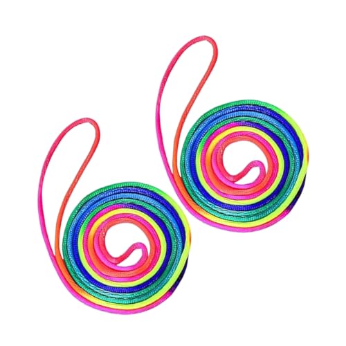 Milisten 2 Stück Blumenseil für Spiel Party Finger im Freien tragbar Kreativ Kinderzubehör Stoff von Milisten