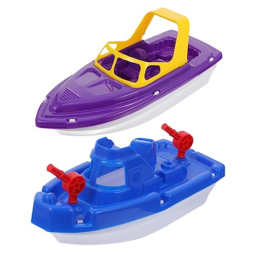 Milisten 2 Stück Boot Spielzeuge für Cartoon Yacht für Strand und Badewanne Sicher und Farbenfroh für Jungen im Alter von Jahren von Milisten