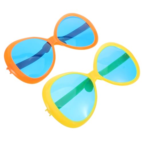 Milisten 2 Stück Brillen Lustige Brillen Lustige Neuheitsbrillen Kostüm Sonnenbrillen Requisiten Party Kostümbrillen Cosplay Neuheits Sonnenbrillen Brillen Für Partys Neuheits Milisten 2 Stück Brillen Lustige Brillen Lustige Neuheitsbrillen Kostüm Sonnenbrillen Requisiten Party Kostümbrillen Cosplay Neuheits Sonnenbrillen Brillen Für Partys Neuheits von Milisten