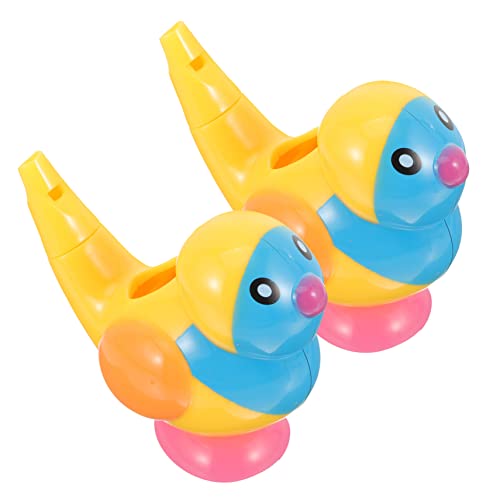 Milisten 2 Stück Cartoon-Pfeifen lautes Pfeifen sensorisches Entwicklungsspielzeug Badespielzeug Vogelspielzeug Kinderpfeife Abs Yellow Milisten 2 Stück Cartoon-Pfeifen lautes Pfeifen sensorisches Entwicklungsspielzeug Badespielzeug Vogelspielzeug Kinderpfeife Abs Yellow von Milisten