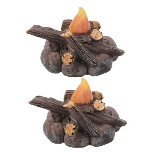 Milisten 2 Stück Dekor Harz Lagerfeuer Figuren Handwerk Realistische Camping Miniatur Feuer Lagerfeuer Zubehör Puppenhaus Modelle Licht Vortäuschen Garten Gefälligkeiten Mikro Dekoration Milisten 2 Stück Dekor Harz Lagerfeuer Figuren Handwerk Realistische Camping Miniatur Feuer Lagerfeuer Zubehör Puppenhaus Modelle Licht Vortäuschen Garten Gefälligkeiten Mikro Dekoration von Milisten