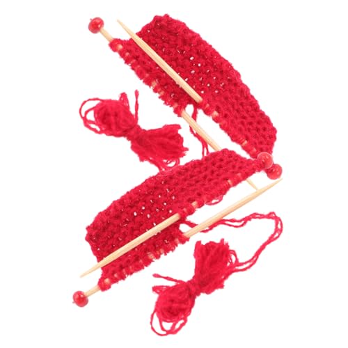 Milisten 2 Stück Desktop-Dekoration Dekoration Schlafzimmer playmobilhaus Modellbau Knitted Sweater Knit Sweater Mini-Modell- Puppenhaus Strickpullover Ornament Holz rot Milisten 2 Stück Desktop-Dekoration Dekoration Schlafzimmer playmobilhaus Modellbau Knitted Sweater Knit Sweater Mini-Modell- Puppenhaus Strickpullover Ornament Holz rot von Milisten