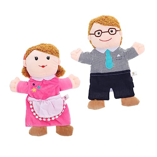 Milisten 2 Stück Eltern-Kind-Handpuppen Marionettenkind Handpuppen für Babys Familienpuppen Handpuppen-Bausatz menschliche Fingerpuppen Lustige Handpuppenfamilie Plüsch Milisten 2 Stück Eltern-Kind-Handpuppen Marionettenkind Handpuppen für Babys Familienpuppen Handpuppen-Bausatz menschliche Fingerpuppen Lustige Handpuppenfamilie Plüsch von Milisten
