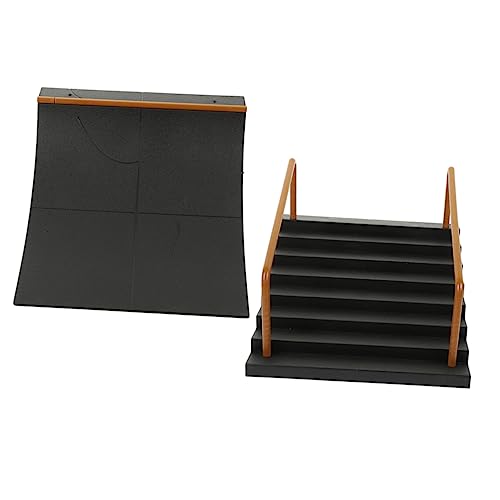 Milisten 2 Stück Finger Skateboard Rampen Zubehör für Skatepark für Kreative Szenarien aus Hochwertigen Materialien für Junge Mädchen Koordination und Fantasie Milisten 2 Stück Finger Skateboard Rampen Zubehör für Skatepark für Kreative Szenarien aus Hochwertigen Materialien für Junge Mädchen Koordination und Fantasie von Milisten