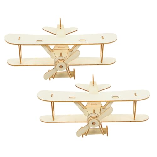 Milisten 2 Stück Flugzeugmodell Flugzeug Flugzeug Zusammenbauen Flugzeugmodellspielzeug Flugzeughandwerk Flugzeugmodell Im Retro-Stil Holzflugzeugmodell Hölzern Beige Milisten 2 Stück Flugzeugmodell Flugzeug Flugzeug Zusammenbauen Flugzeugmodellspielzeug Flugzeughandwerk Flugzeugmodell Im Retro-Stil Holzflugzeugmodell Hölzern Beige von Milisten