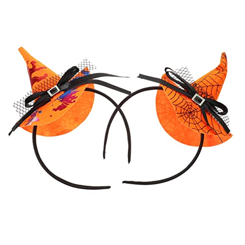 Milisten 2 Stück Halloween Hexenhut Stirnbänder Teiliges mit Spinnennetz Schleife Bruchfestes Party Kopfschmuck Halloween Kostüm Haarreifen für Frauen und Mädchen für Partys und Cosplay Milisten 2 Stück Halloween Hexenhut Stirnbänder Teiliges mit Spinnennetz Schleife Bruchfestes Party Kopfschmuck Halloween Kostüm Haarreifen für Frauen und Mädchen für Partys und Cosplay von Milisten