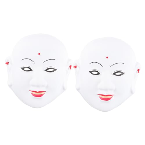 Milisten 2 Stück Halloween Horror Maske aus Hochwertigem Kunststoff Gruselige Kostüm Requisite für Erwachsene Leichte und Langlebige Party Dekoration für Karneval und Festival Milisten 2 Stück Halloween Horror Maske aus Hochwertigem Kunststoff Gruselige Kostüm Requisite für Erwachsene Leichte und Langlebige Party Dekoration für Karneval und Festival von Milisten