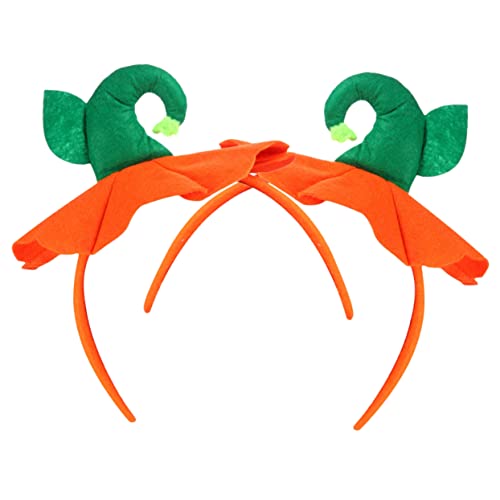 Milisten 2 Stück Halloween Kürbis Stirnbänder Haaraccessoires für Kostümpartys Cosplay und Karneval Bequem und Leicht zu Tragen Ergänzung für Halloween Outfit Milisten 2 Stück Halloween Kürbis Stirnbänder Haaraccessoires für Kostümpartys Cosplay und Karneval Bequem und Leicht zu Tragen Ergänzung für Halloween Outfit von Milisten