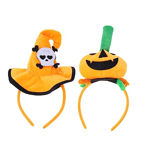 Milisten 2 Stück Halloween Kürbis Stirnband Teiliges Umweltfreundliches Stoffhaarband Komfortabel Kreatives Party Accessoire für Halloween Feiern und Kostümfeste Tragbar und Vielseitig Milisten 2 Stück Halloween Kürbis Stirnband Teiliges Umweltfreundliches Stoffhaarband Komfortabel Kreatives Party Accessoire für Halloween Feiern und Kostümfeste Tragbar und Vielseitig von Milisten