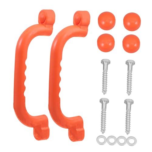 Milisten 2 Stück Handgriffe Runden Für Kleinkind Hinterhof Spielplatz Handhaben Handgriffstange Trittleitergriffe Outdoor-Griff Schwunggriff Ohne Griff Plastik Orange Milisten 2 Stück Handgriffe Runden Für Kleinkind Hinterhof Spielplatz Handhaben Handgriffstange Trittleitergriffe Outdoor-Griff Schwunggriff Ohne Griff Plastik Orange von Milisten