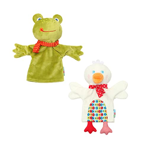 Milisten 2 Stück Handpuppen Teilig Kuscheltier Tierfiguren Frosch Ente Weich Plüschspielzeug für Eltern Junge Mädchen Interaktion Rollenspiel Kindergarten Milisten 2 Stück Handpuppen Teilig Kuscheltier Tierfiguren Frosch Ente Weich Plüschspielzeug für Eltern Junge Mädchen Interaktion Rollenspiel Kindergarten von Milisten