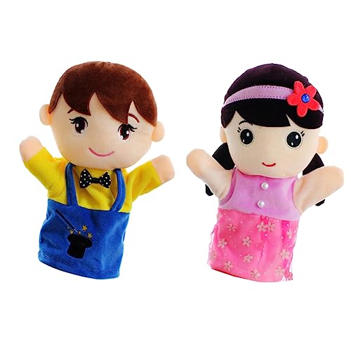 Milisten 2 Stück Handpuppen interaktive Puppen mitgebsel Kindergeburtstag Hand Puppet handspielpuppen kinderspielzeug Fingerpuppen gefüllte Puppen Stoff Milisten 2 Stück Handpuppen interaktive Puppen mitgebsel Kindergeburtstag Hand Puppet handspielpuppen kinderspielzeug Fingerpuppen gefüllte Puppen Stoff von Milisten