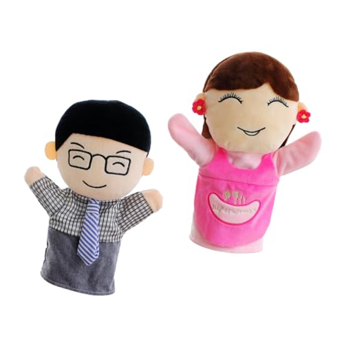 Milisten 2 Stück Handpuppen interaktive Puppen mitgebsel Kindergeburtstag pucktuch Safe Toy Plüsch Marionette kinderspielzeug Familienpuppen süße ausgestopfte Handpuppe Stoff Milisten 2 Stück Handpuppen interaktive Puppen mitgebsel Kindergeburtstag pucktuch Safe Toy Plüsch Marionette kinderspielzeug Familienpuppen süße ausgestopfte Handpuppe Stoff von Milisten