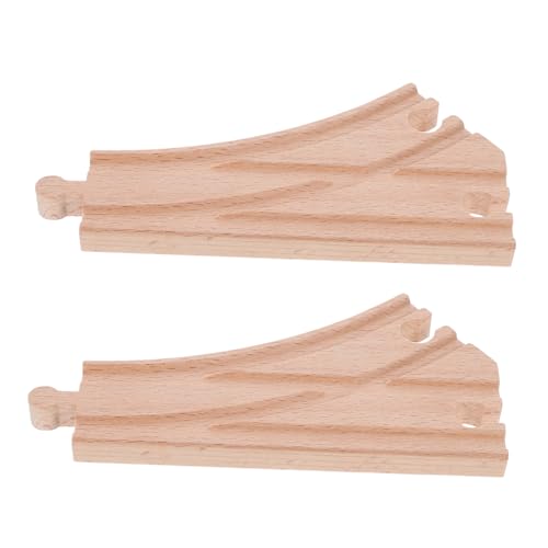 Milisten 2stücke Holzschienen Zubehör Für Holzspielzeuge Mehrfach-weichen Gleisverbindungen Kompatibel Mit Zugsets Robust Und Für Mädchen Fördert Kognitive Entwicklung Und Spiel Milisten 2stücke Holzschienen Zubehör Für Holzspielzeuge Mehrfach-weichen Gleisverbindungen Kompatibel Mit Zugsets Robust Und Für Mädchen Fördert Kognitive Entwicklung Und Spiel von Milisten