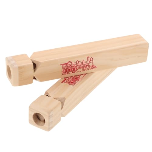Milisten 2 Stück Holzpfeifen für Musikinstrument für Rollenspiele Holz Pfeife für Kreative Entwicklung Fördert Musikalisches Interesse und Spielspaß Milisten 2 Stück Holzpfeifen für Musikinstrument für Rollenspiele Holz Pfeife für Kreative Entwicklung Fördert Musikalisches Interesse und Spielspaß von Milisten