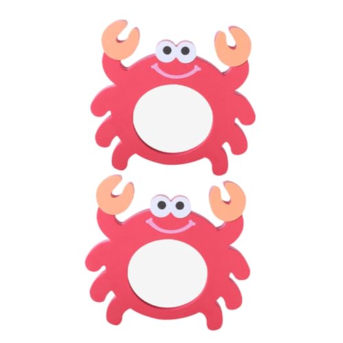 Milisten 2 Stück Kinderbadspiegel Kinderbad Spielzeugspiegel Crab Babybadewanne Cartoonspiegelspielzeug Krabbenspiegel-Badespielzeug Kinderspiegelkrabbe Eva Rosa Milisten 2 Stück Kinderbadspiegel Kinderbad Spielzeugspiegel Crab Babybadewanne Cartoonspiegelspielzeug Krabbenspiegel-Badespielzeug Kinderspiegelkrabbe Eva Rosa von Milisten