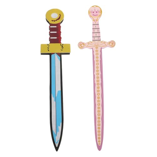 Milisten 2 Stück Kinderschwert Aus Schaumstoff Vorgetäuschtes Mittelalterliches Requisite Kleines Für Cosplay Kampfspiele Milisten 2 Stück Kinderschwert Aus Schaumstoff Vorgetäuschtes Mittelalterliches Requisite Kleines Für Cosplay Kampfspiele von Milisten