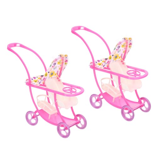 Milisten 2 Stück Kinderwagen Kleinkind Mädchen Babypuppe Babywagen Neugeborene Puppe Puppenwagen für Babys Ziel-Einkaufswagen für Einkaufswagen Spielzeugbaby die Puppe Plastik Milisten 2 Stück Kinderwagen Kleinkind Mädchen Babypuppe Babywagen Neugeborene Puppe Puppenwagen für Babys Ziel-Einkaufswagen für Einkaufswagen Spielzeugbaby die Puppe Plastik von Milisten