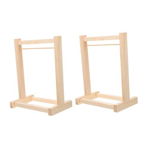 Milisten 2 Stück Kleiderständer für Puppenhaus Teiliges für Aufbewahrung von Puppenkleidung und Accessoires Vielseitig Einsetzbar für Verschiedene Puppengrößen und Kollektionen Milisten 2 Stück Kleiderständer für Puppenhaus Teiliges für Aufbewahrung von Puppenkleidung und Accessoires Vielseitig Einsetzbar für Verschiedene Puppengrößen und Kollektionen von Milisten