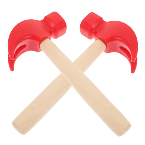 Milisten 2 Stück Kleine Holzhammer Spielzeuge für Leicht und Tragbar Fördert Hand Augen Koordination und Geschicklichkeit Lernspielzeug für Kleinkinder Milisten 2 Stück Kleine Holzhammer Spielzeuge für Leicht und Tragbar Fördert Hand Augen Koordination und Geschicklichkeit Lernspielzeug für Kleinkinder von Milisten