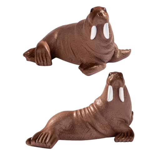 Milisten 2 Stück Kleine Landschaftsornamente Dekoration des Walross Realistisch Thematisiert Zahlen Miniatur Kleine Meerestierfiguren Strand Winzig Light Brown Harz Milisten 2 Stück Kleine Landschaftsornamente Dekoration des Walross Realistisch Thematisiert Zahlen Miniatur Kleine Meerestierfiguren Strand Winzig Light Brown Harz von Milisten
